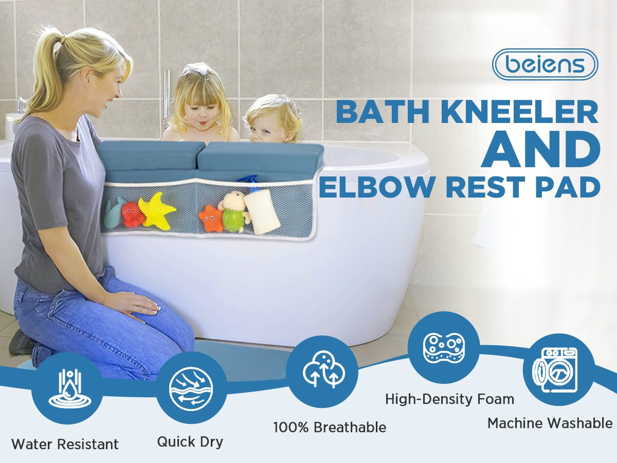 beiens bath kneeler and elbow rest