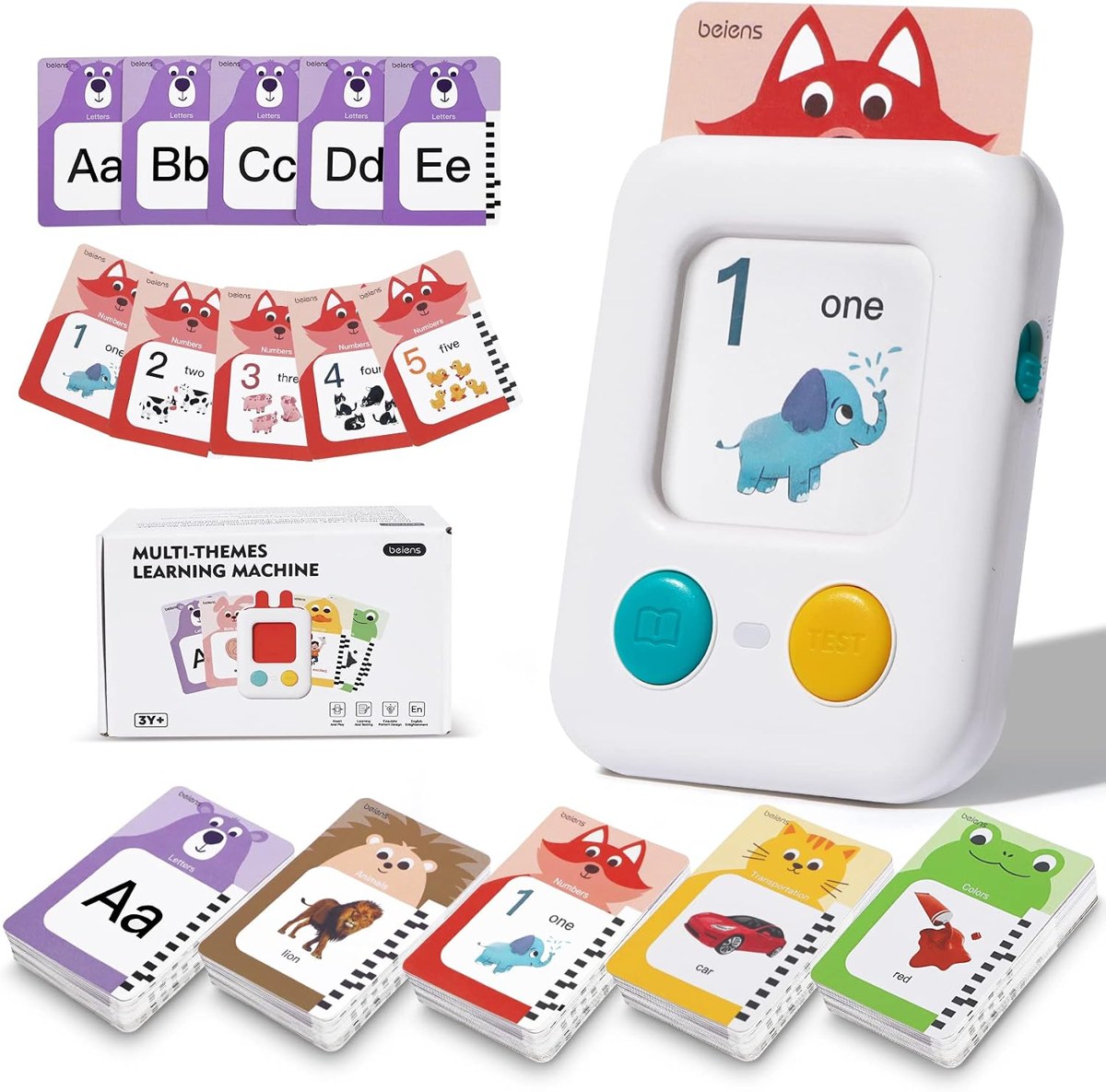 beiens Talking Flash Cards, 120 Cards